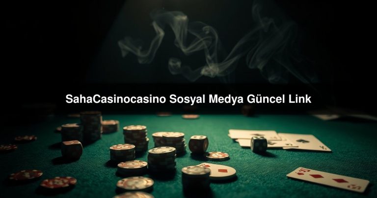 SahaCasinocasino Sosyal