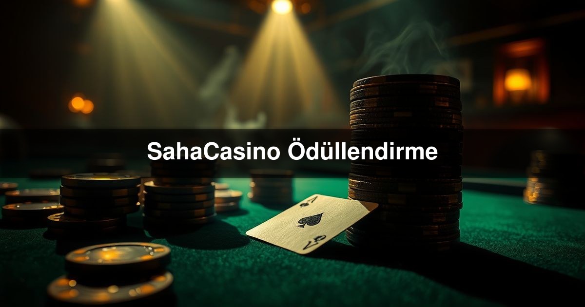 SahaCasino Ödüllendirme